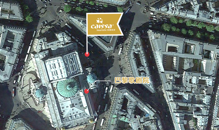 巴黎歌剧院后门左侧大巴停车区 Rue Gluck, 75009 Paris